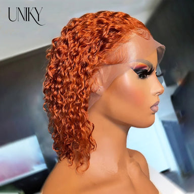 Effortless Waves | Ginger Water Wave Glueless HD Lace 13x4 Frontal Wig