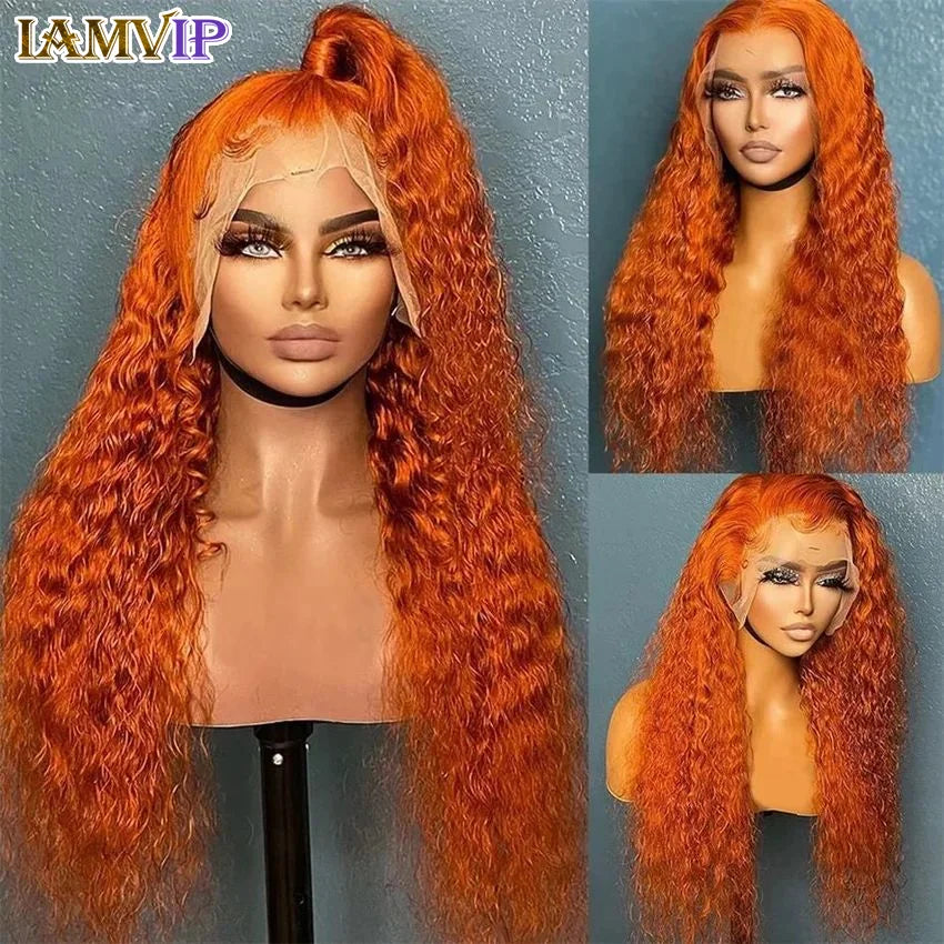 Throw On & Go | Deep Wave Glueless HD Lace 13x6 Frontal Wig by IAMVIP Human Hair