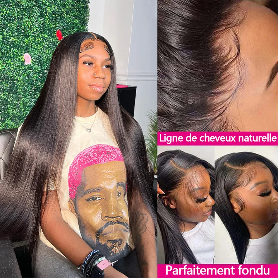 No Glue Needed | Wear & Go Glueless HD Lace 13x6 Frontal Wig Pre-Cut — Top Seller