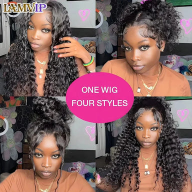 Curl Goals | 250% High Density Kinky Curly Glueless HD Lace 13x4 Frontal Wig