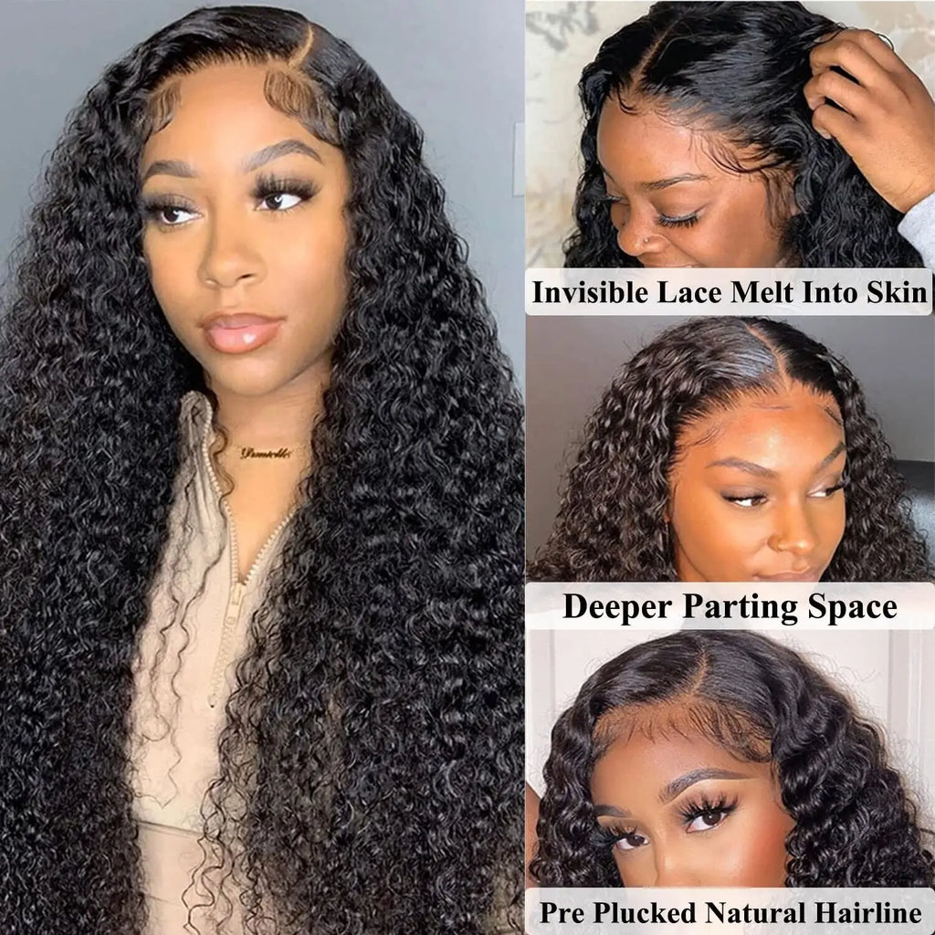 Big Curl Energy | Kinky Curly Glueless HD Lace 5x5 Closure Wig