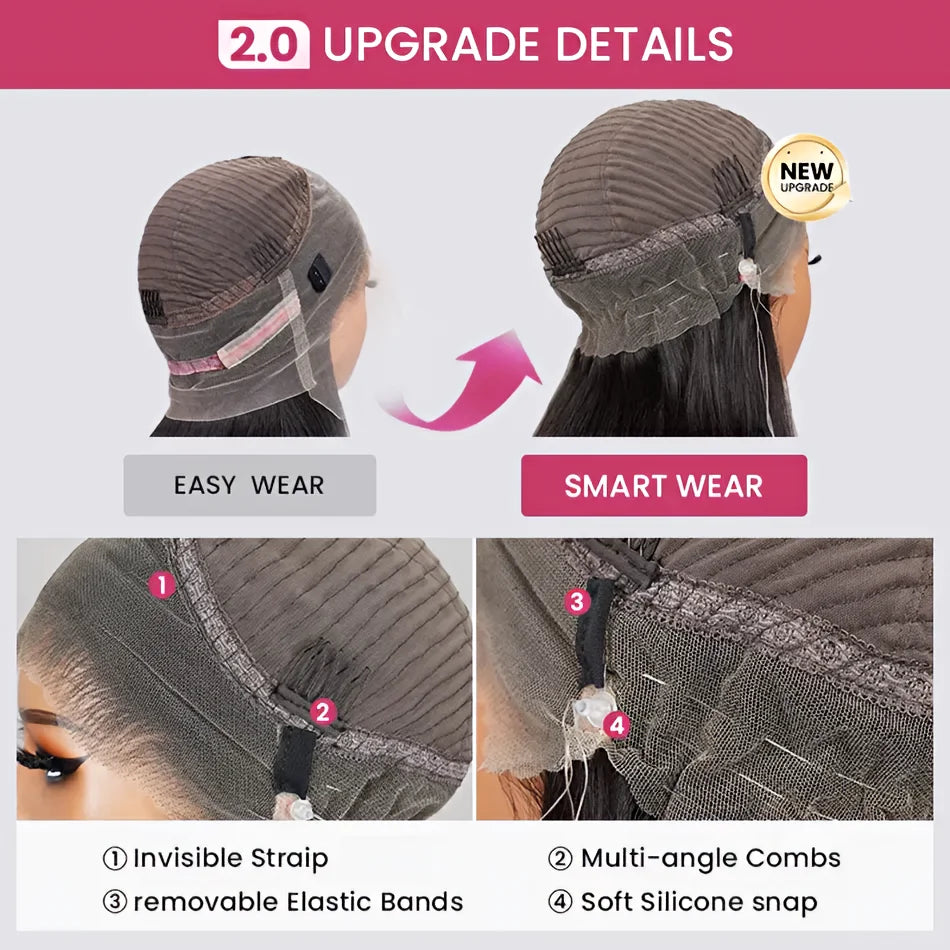 Natural Kinks | 250% High Density Kinky Curly Glueless HD Lace 360 Lace Wig Pre-Cut