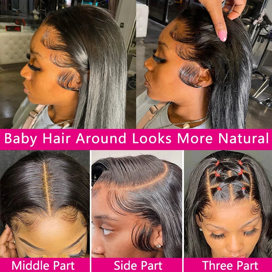 Sleek & Smooth | 200% Density Straight Glueless HD Lace 13x6 Frontal Wig