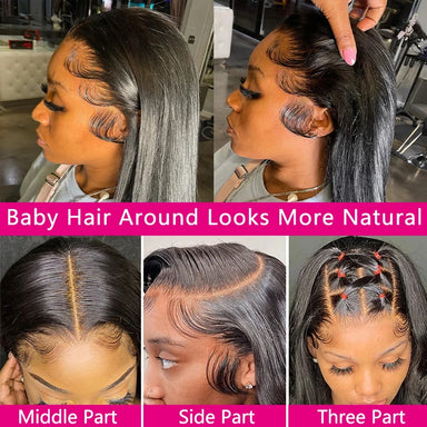 Sleek & Smooth | 200% Density Straight Glueless HD Lace 13x6 Frontal Wig