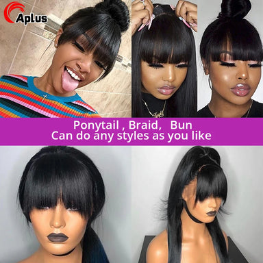 Sleek & Smooth | Straight Glueless HD Lace 13x4 Frontal Wig