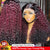 Curl Goals | Burgundy 99J 400% Super Density Kinky Curly Glueless HD Lace 13x6 Frontal Wig