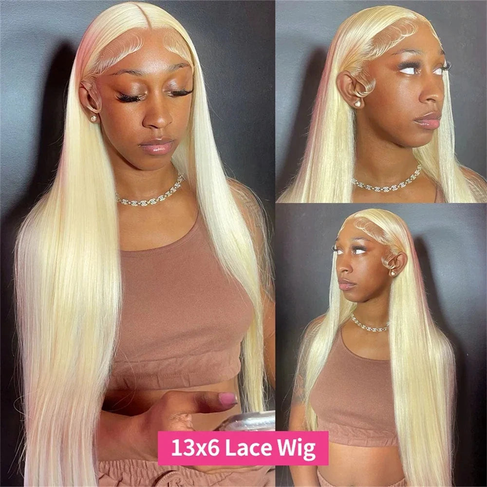 Bold Blonde | 200% Density 613 Blonde Glueless HD Lace 13x6 Frontal Wig