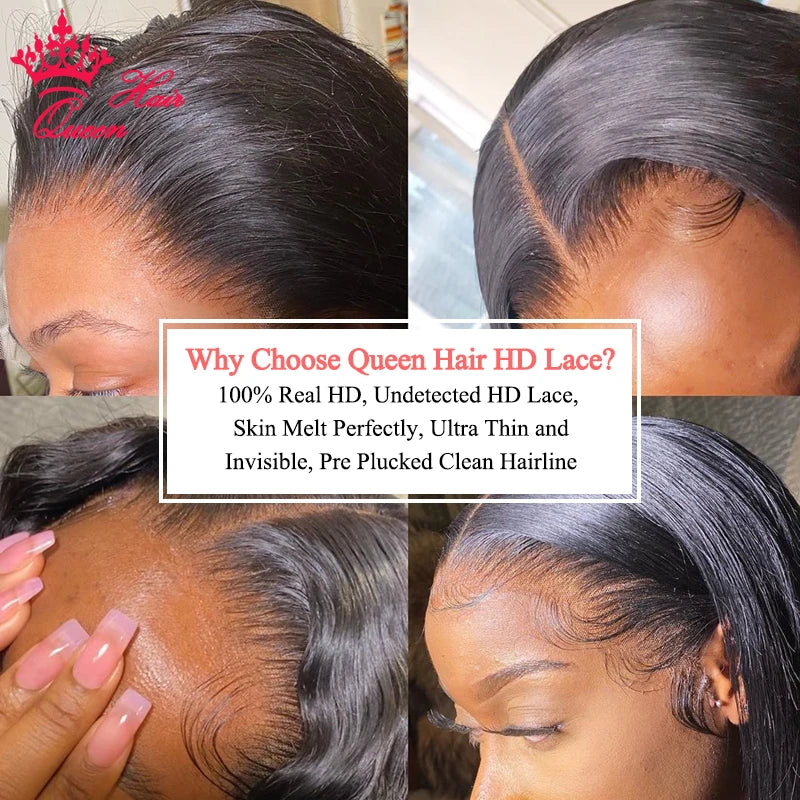 Classic Silk | Straight Glueless HD Lace 13x6 Frontal Wig Pre-Cut
