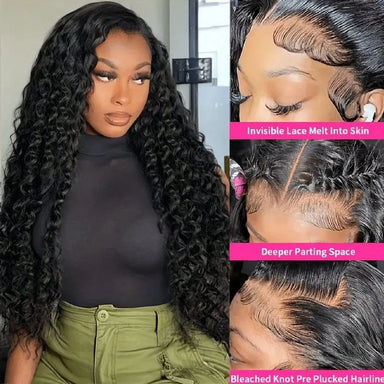 Ready To Wear | 250% High Density Deep Wave Glueless HD Lace 13x6 Frontal Wig — Best Seller