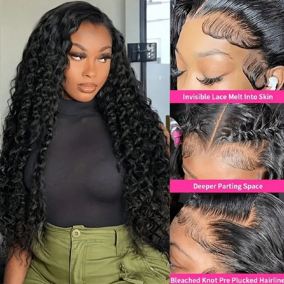 Ready To Wear | 250% High Density Deep Wave Glueless HD Lace 13x6 Frontal Wig — Best Seller