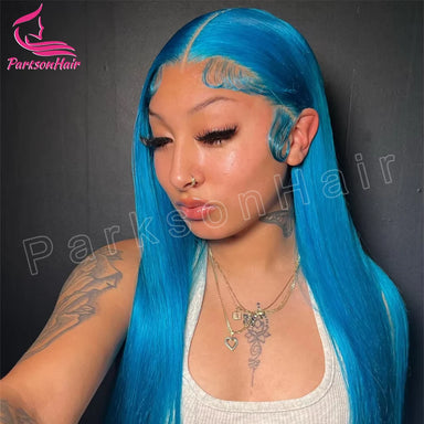Platinum Glow | 613 Blonde Glueless HD Lace 13x6 Frontal Wig by Parksonhair Pre-Cut