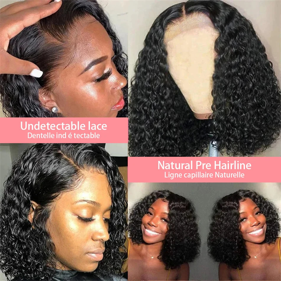 Ready To Wear | 200% Density Deep Wave Glueless HD Lace 13x4 Frontal Wig