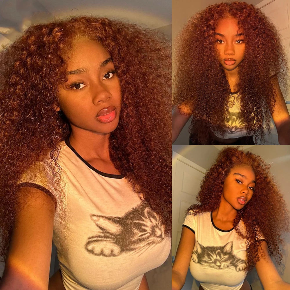 Big Curl Energy | Kinky Curly Glueless HD Lace 13x6 Frontal Wig