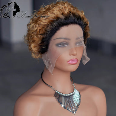 Natural Kinks | Kinky Curly Glueless HD Lace 13x4 Frontal Wig by Evolution Of Hairdressing Pre-Cut