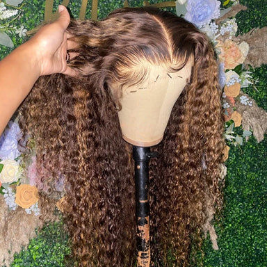 Throw On & Go | Highlight Deep Wave Glueless HD Lace 13x6 Frontal Wig — Best Seller
