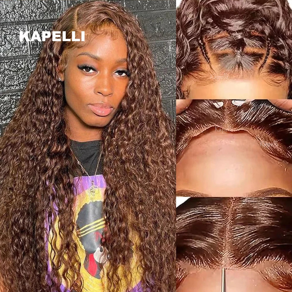 Wear & Go | 200% Density Deep Wave Glueless HD Lace 5x5 Closure Wig