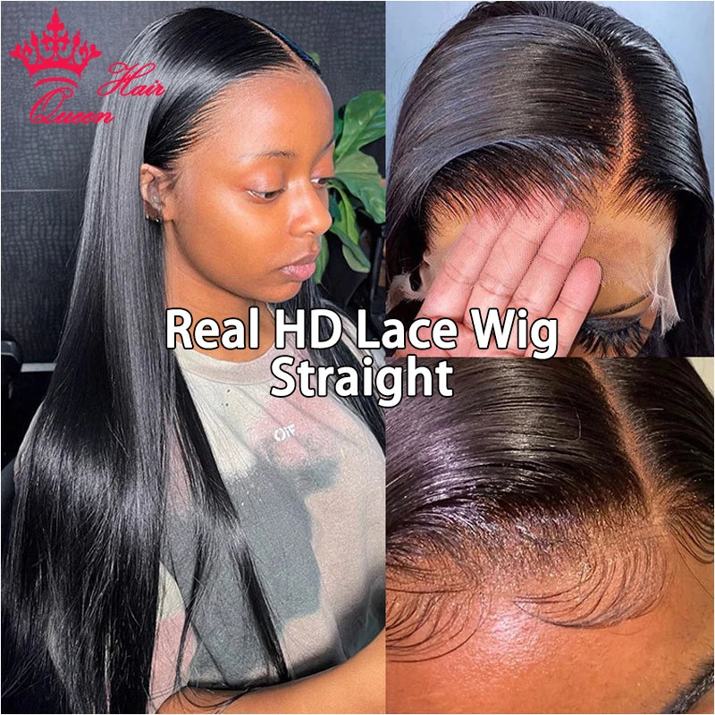 Classic Silk | Straight Glueless HD Lace 13x6 Frontal Wig Pre-Cut