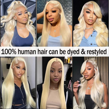 Blonde Vibes | 250% High Density 613 Blonde Glueless HD Lace 13x6 Frontal Wig Pre-Cut