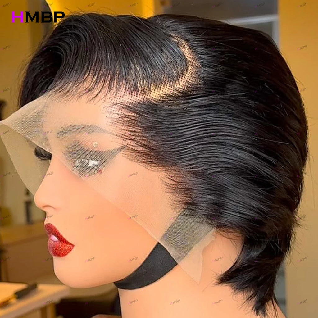 Short & Sassy | Bob Glueless HD Lace 13x6 Frontal Bob Wig by HMBP