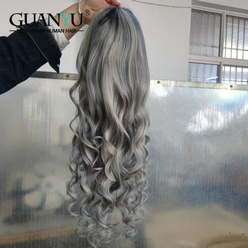 Natural Bounce | Highlight Loose Wave Glueless HD Lace 13x6 Frontal Wig