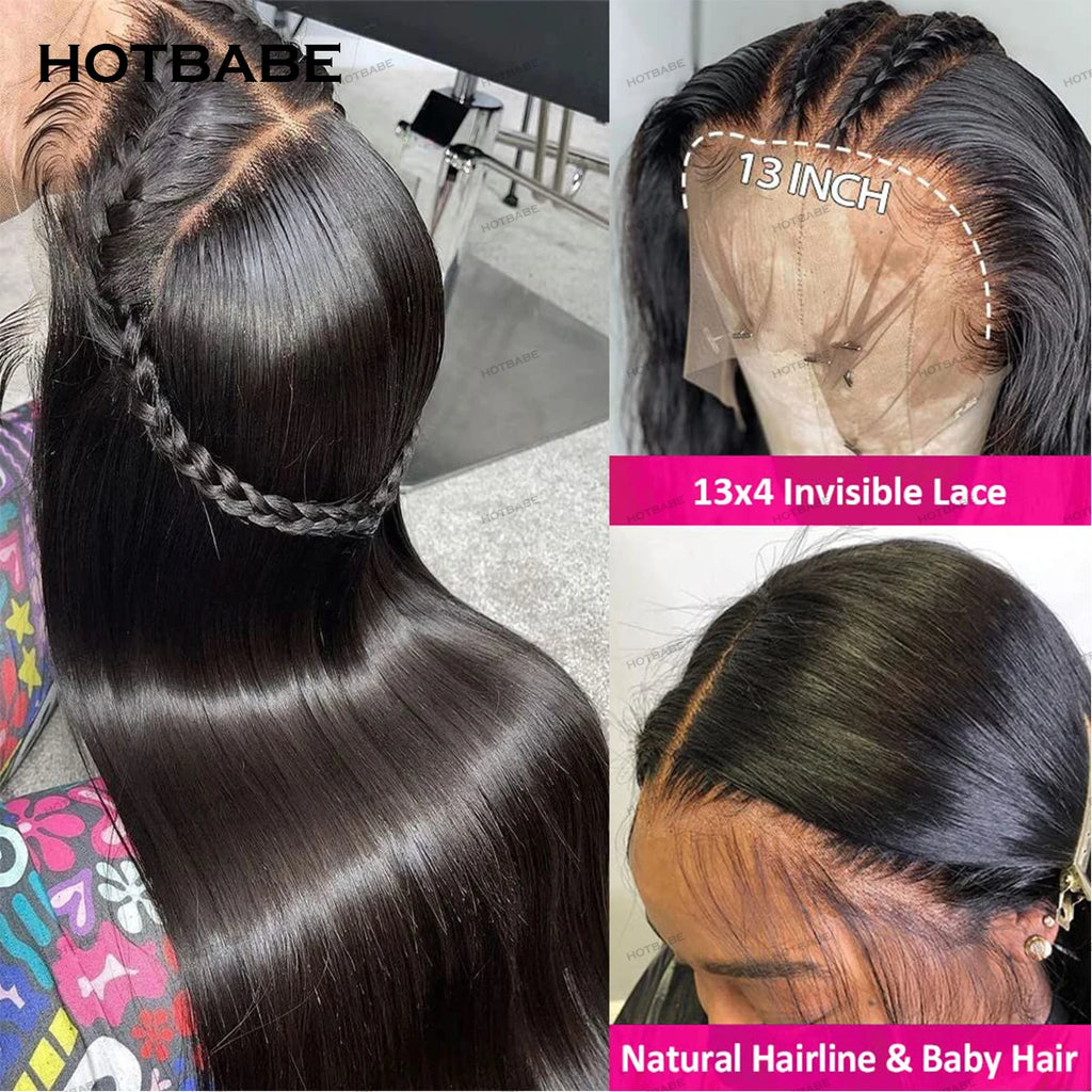 Sleek & Smooth | 450% Super Density Straight Glueless HD Lace 13x4 Frontal Wig