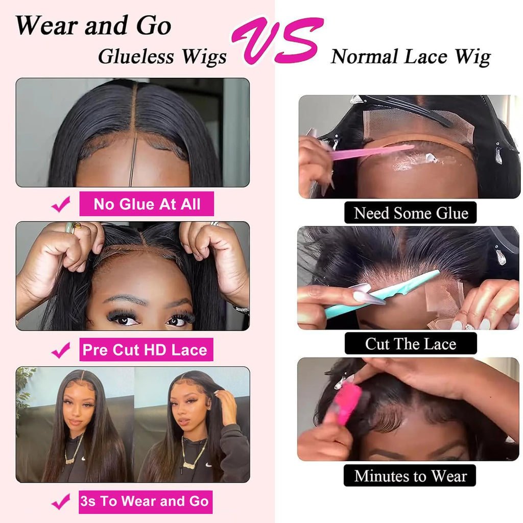 Instant Slay | Wear & Go Glueless HD Lace 13x6 Frontal Wig Pre-Cut