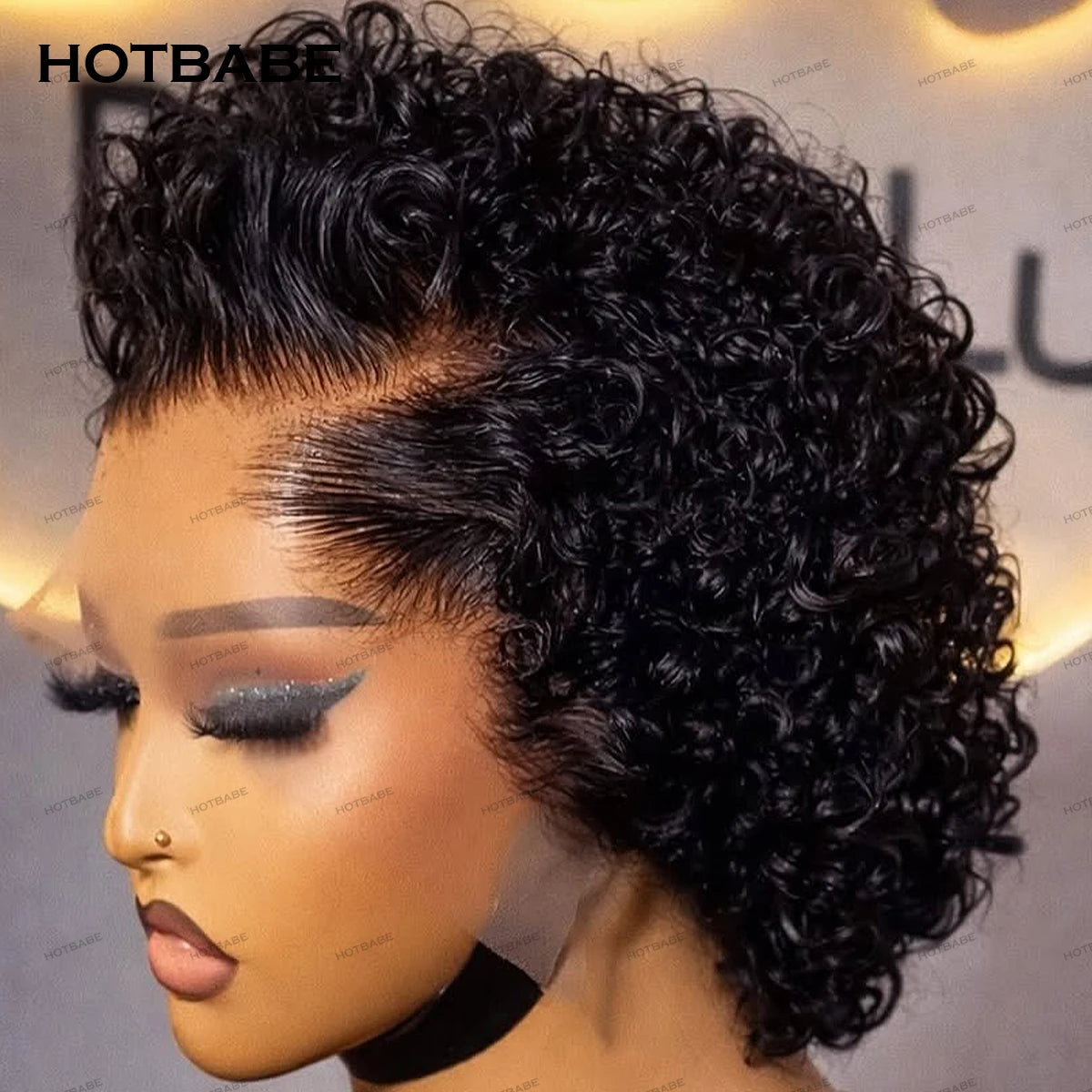 Natural Kinks | 400% Super Density Kinky Curly Glueless HD Lace 360 Lace Wig