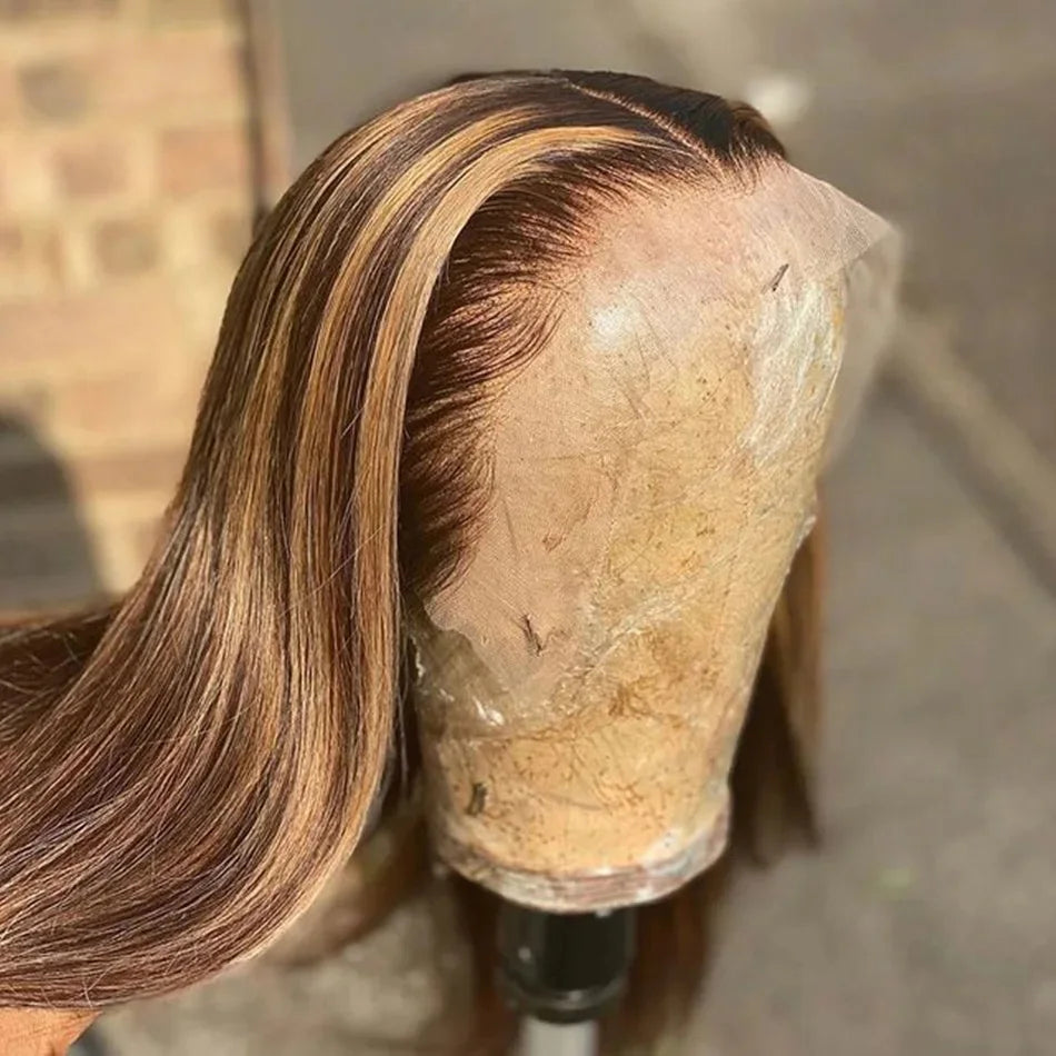 Trending Now | Honey Brown Highlight Glueless HD Lace 13x6 Frontal Wig by ShineEase