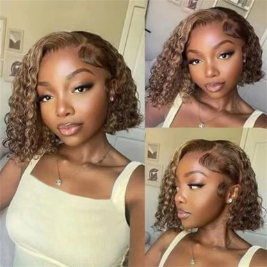 Trending Now | Honey Brown Highlight Glueless HD Lace 13x4 Frontal Wig