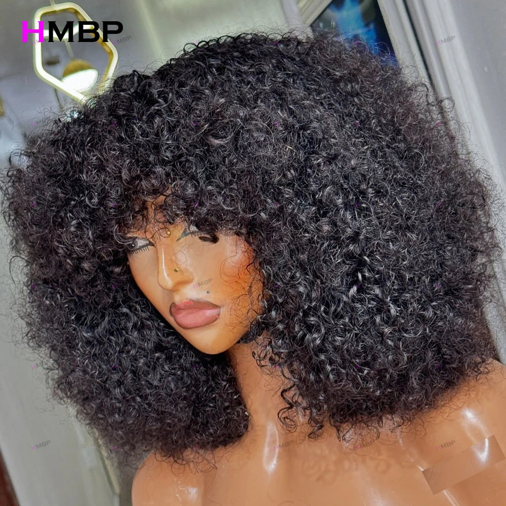Big Curl Energy | 500% Super Density Kinky Curly Glueless HD Lace 4x4 Closure Wig
