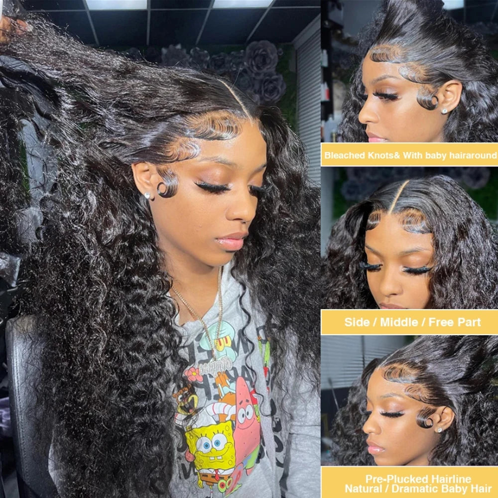 Wear & Go | Deep Wave Glueless HD Lace 13x6 Frontal Wig by YARRA Wig