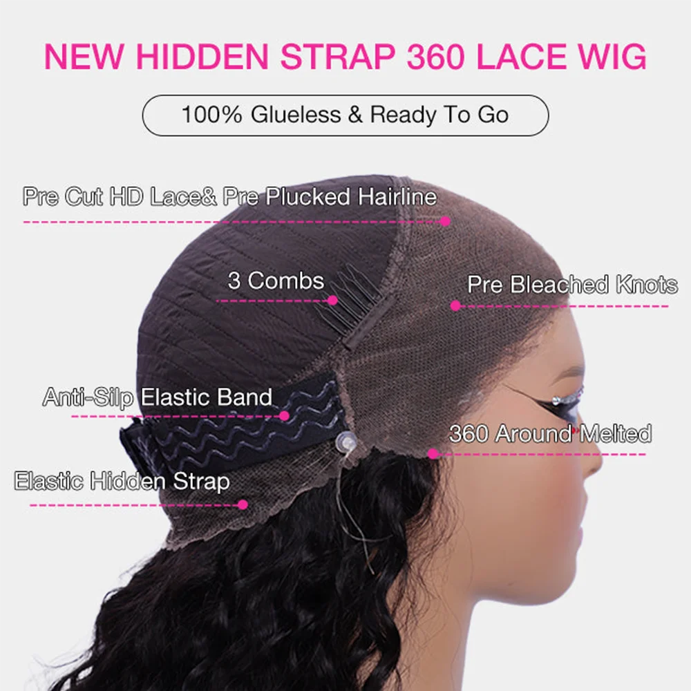 Curl Goals | 250% High Density Kinky Curly Glueless HD Lace 13x4 Frontal Wig by CAJOSAL