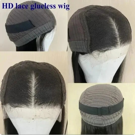 Polished Look | Straight Glueless HD Lace 13x6 Frontal simbeauty Human-Hair-Wigs Wig Pre-Cut