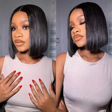 Trendy Cut | 180% Density Bob Glueless HD Lace 13x6 Frontal Bob Wig