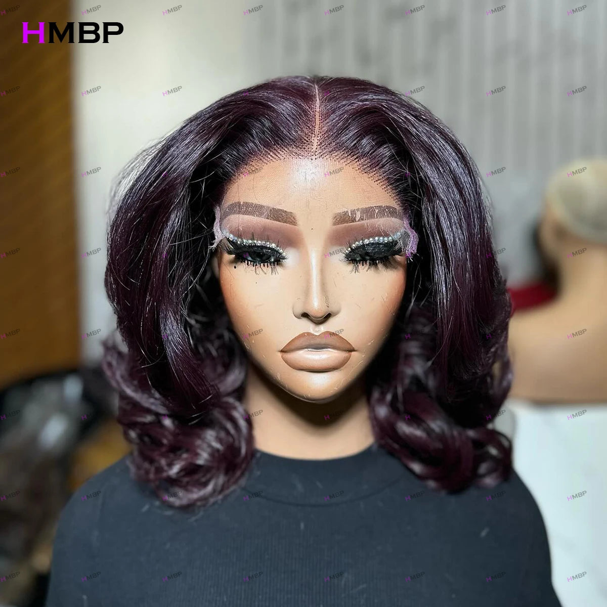 Curl Goals | Kinky Curly Glueless HD Lace 360 Lace Wig by HMBP