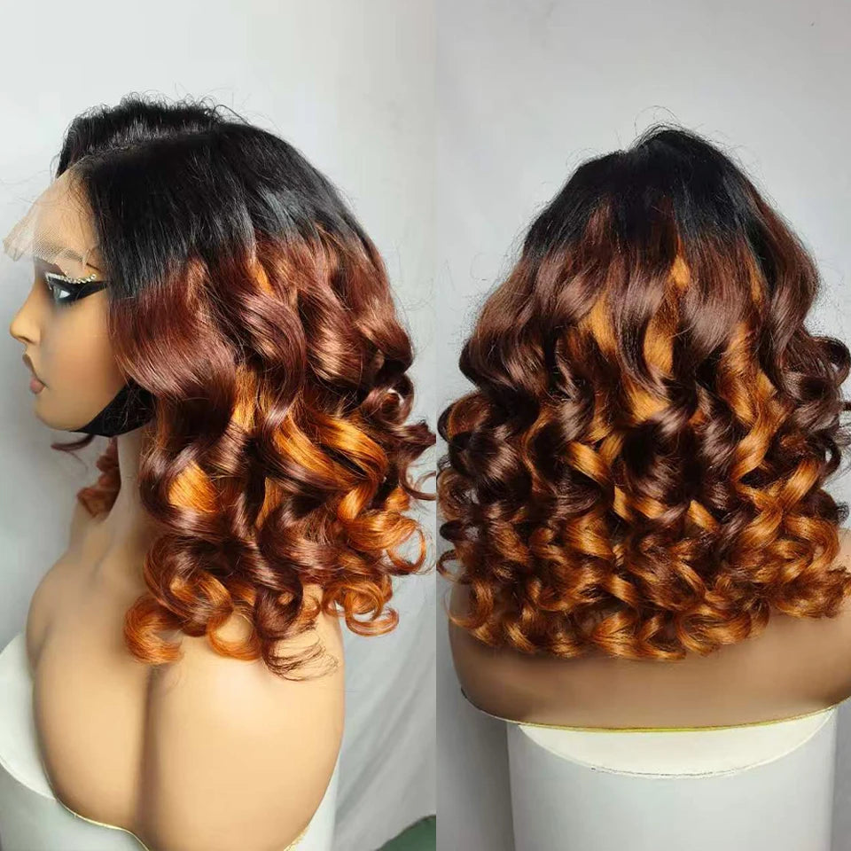Throw On & Go | Ginger Deep Wave Glueless HD Lace 5x5 Closure Wig