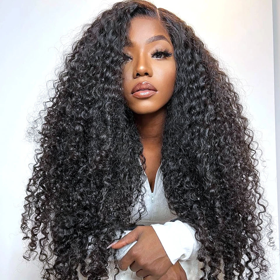 Big Curl Energy | Kinky Curly Glueless HD Lace 7x5 Closure Wig Pre-Cut
