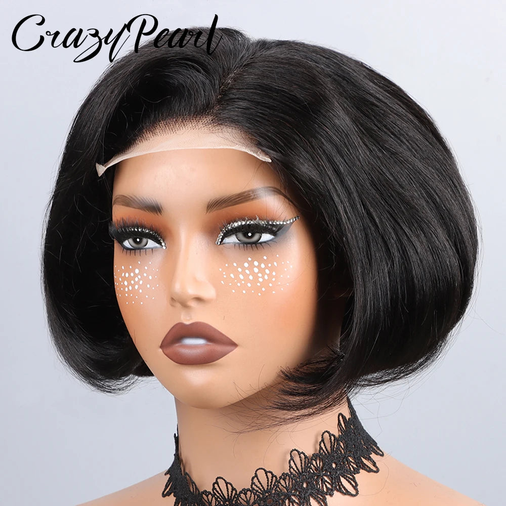 Chic Bob | Bob Glueless HD Lace 4x4 Closure Bob Wig Pre-Cut