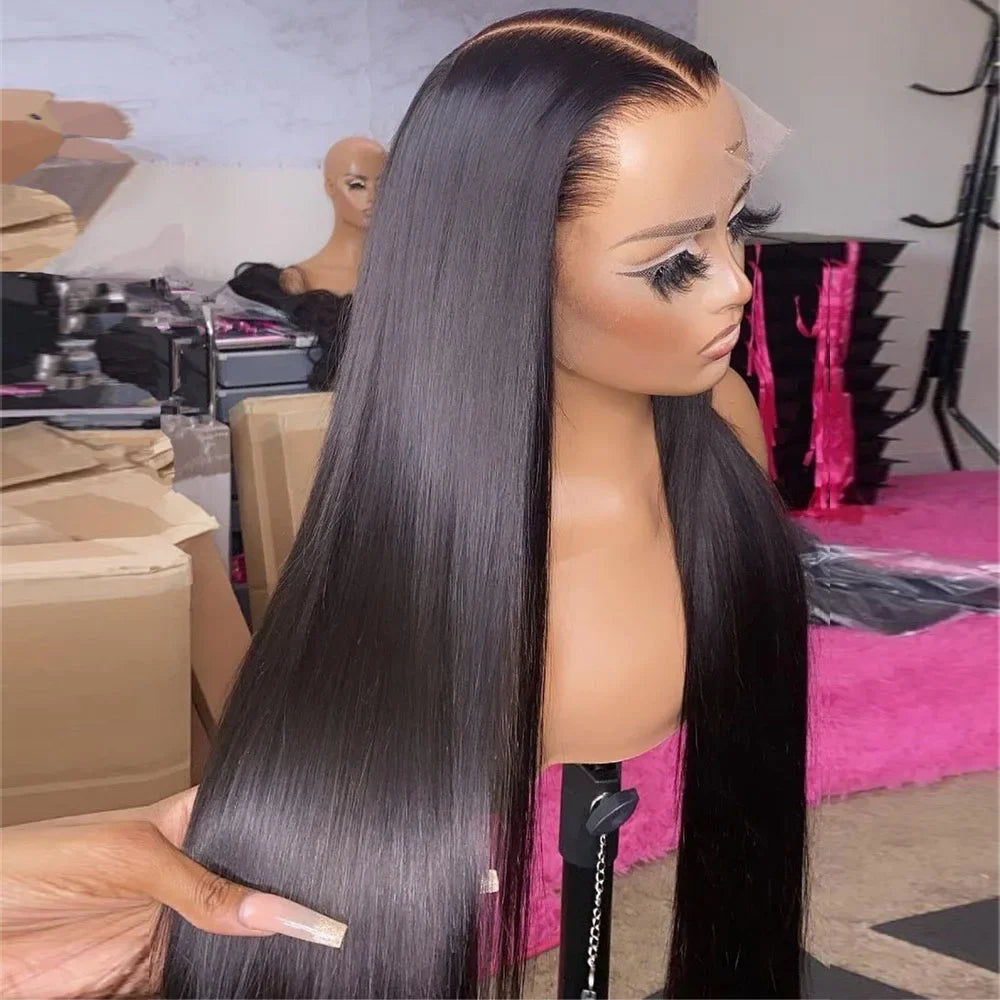 Classic Silk | 250% High Density Straight Glueless HD Lace 13x6 Frontal Wig Pre-Cut
