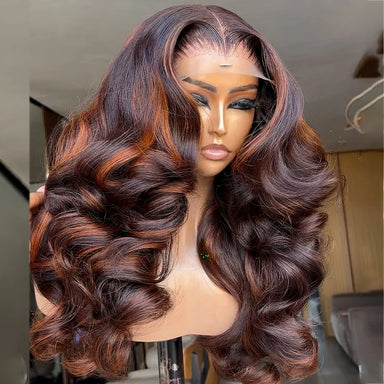 Trending Now | 400% Super Density Highlight Glueless HD Lace 13x4 Frontal Wig