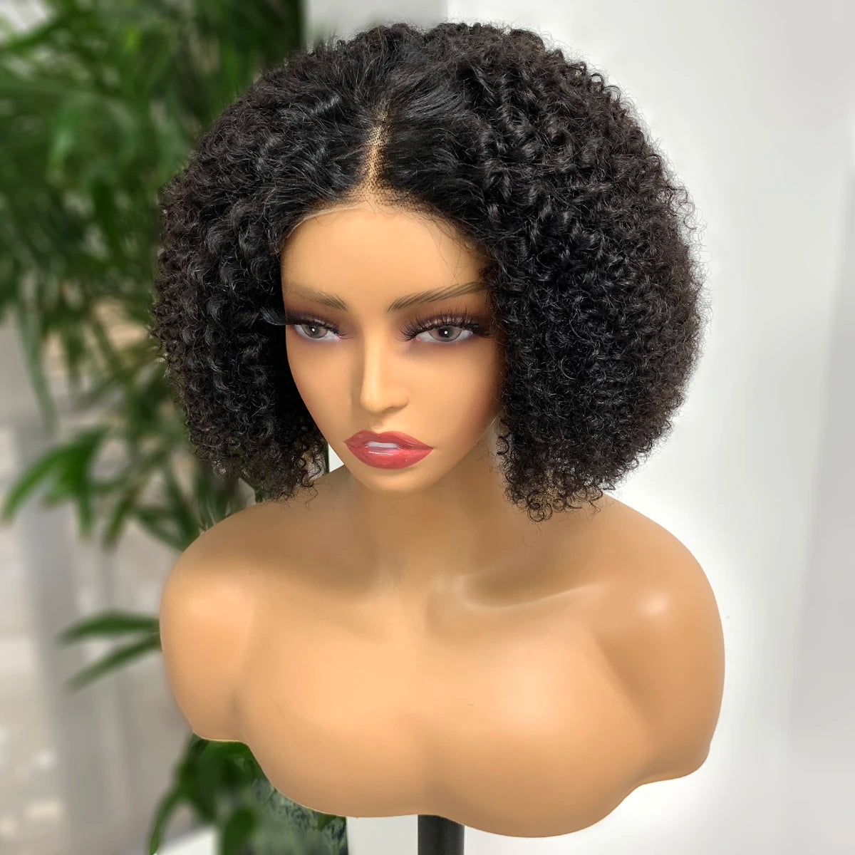 Natural Kinks | 180% Density Kinky Curly Glueless HD Lace 4x4 Closure Wig