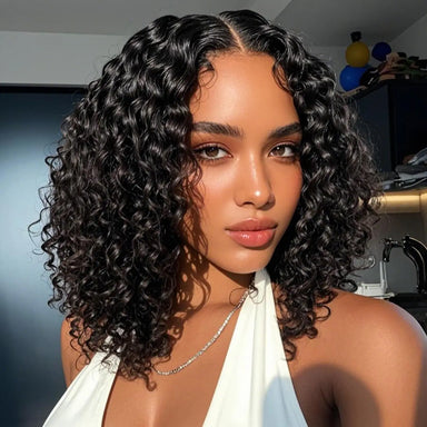 Throw On & Go | Water Wave Glueless HD Lace 13x4 Frontal Wig · 3630