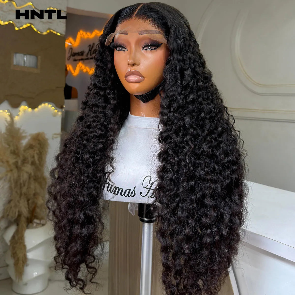 Throw On & Go | Deep Wave Glueless HD Lace 13x6 Frontal Wig by HNTL
