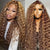 Ready To Wear | Honey Brown Highlight Deep Wave Glueless HD Lace 13x6 Frontal Wig