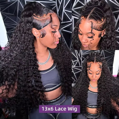 Wear & Go | Deep Wave Glueless HD Lace 13x6 Frontal Wig — Top Seller