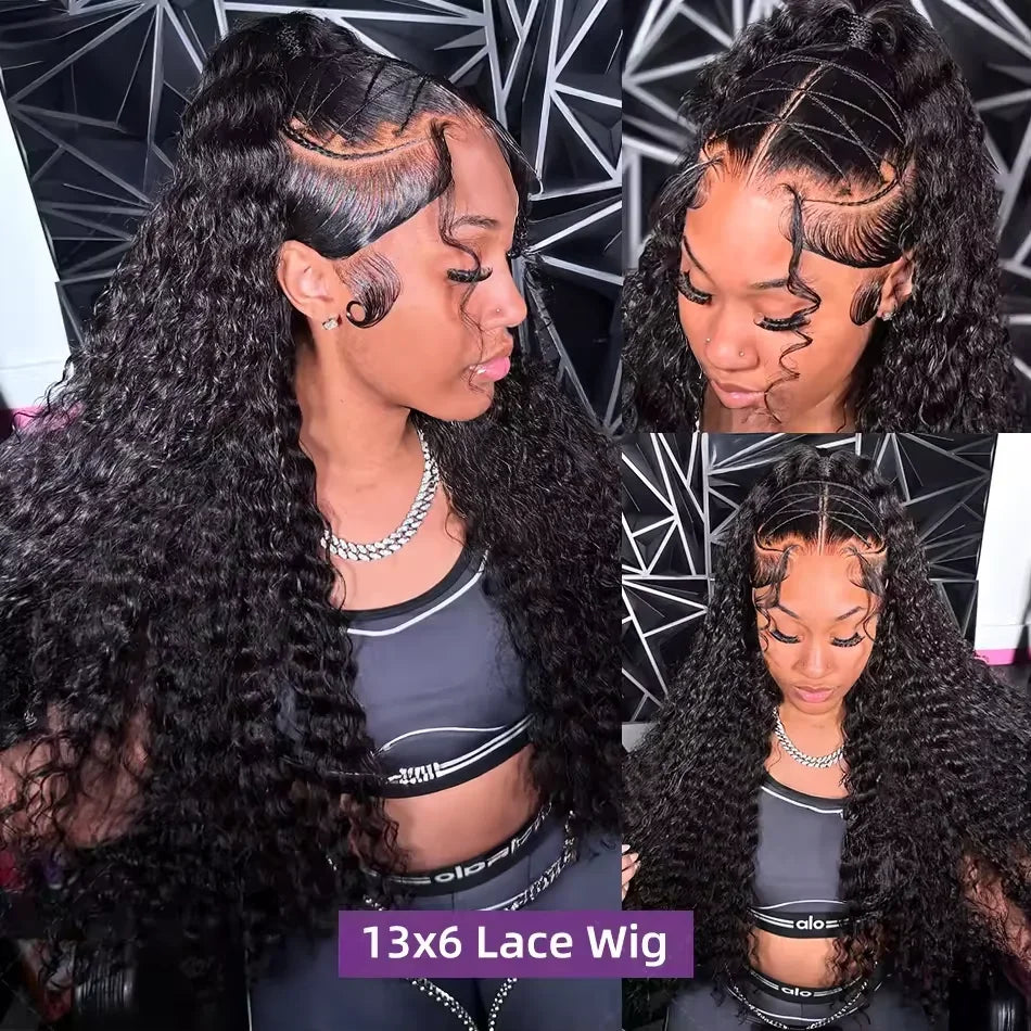 Wear & Go | Deep Wave Glueless HD Lace 13x6 Frontal Wig — Top Seller