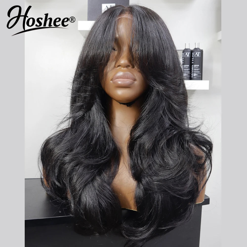 1 Min Install | 250% High Density Wear & Go Glueless HD Lace 4x4 Closure Wig