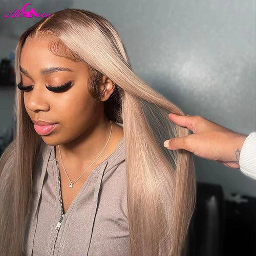 Classic Silk | Ombre Brown 180% Density Straight Glueless HD Lace 13x6 Frontal Wig