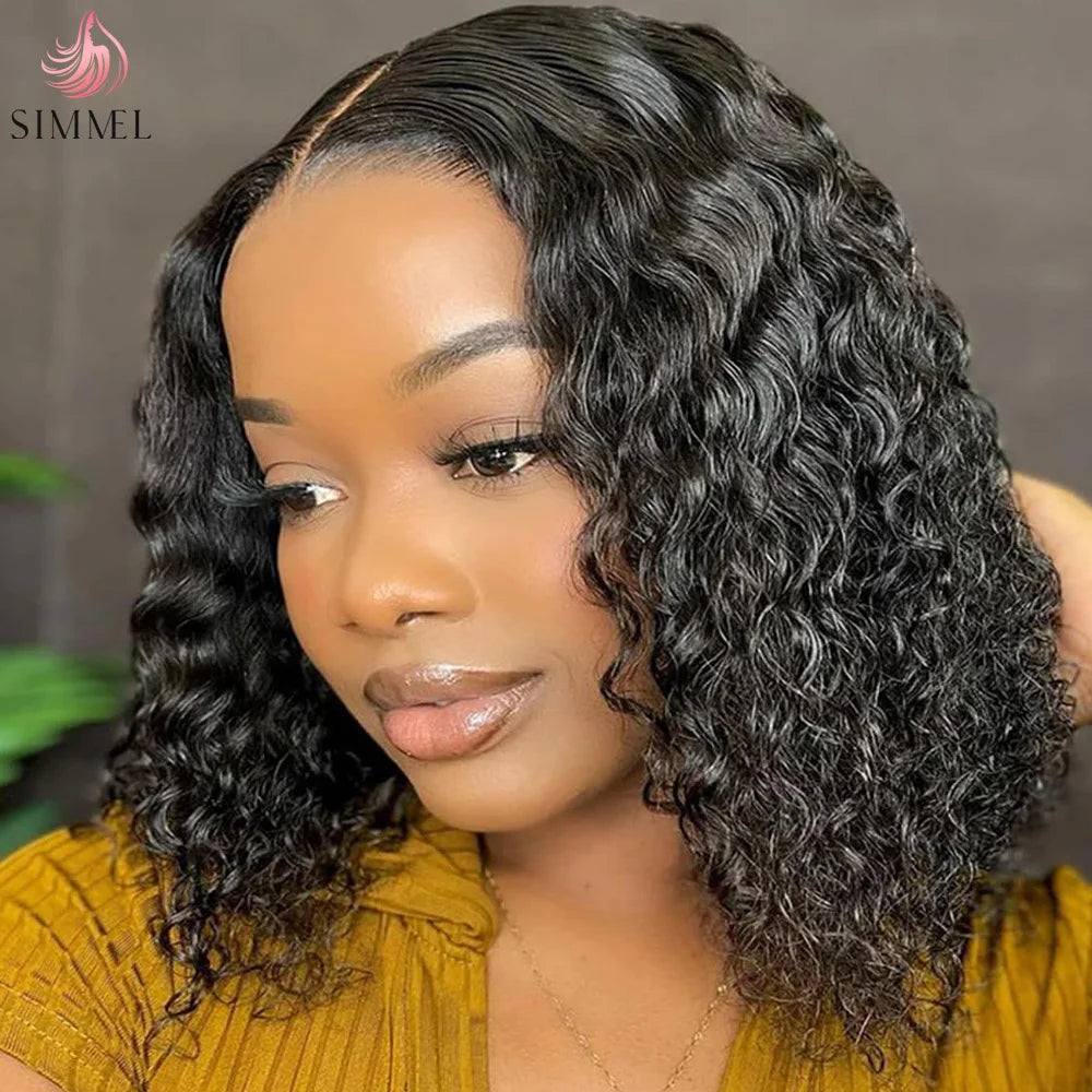 Wear & Go | 180% Density Water Wave Glueless HD Lace 13x4 Frontal Wig Pre-Cut