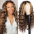 Wear & Go | Honey Brown Highlight Deep Wave Glueless HD Lace 13x6 Frontal Floleety Hair Wig